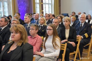 Podpisanie listu intencyjnego w sprawie zmiany nazwy przystanku odbyło się w ramach 99. urodzin Uniwersytetu Morskiego w Gdyni // fot. Magdalena Czernek