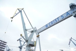 Suwnica w Stoczni CRIST SA 