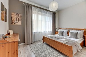 Jedna z sypialni  w obiekcie Gdynia Centrum