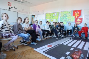 Uczniowie SP 53 w Gdyni mieli okazję wziąć udział w lekcji empatii i bezpieczeństwa