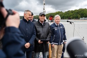 Wręczenie odznaczeń z okazji 60-lecia Pomorskiego Związku Żeglarskiego (fot. Kamil Złoch)