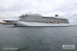 Viking Sea wpływa do Gdyni / fot. Tadeusz Urbaniak Port Gdynia