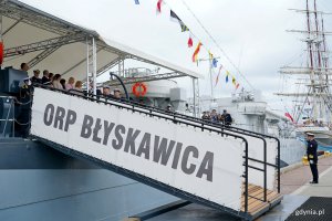 Uroczystość przekazania obowiązk&oacute;w dow&oacute;dcy COM - DKM odbyła się na pokładzie ORP &bdquo;Błyskawica&rdquo; 