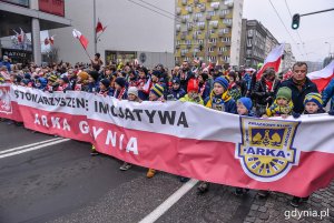 Gdynia uczciła stulecie polskiej niepodległości // fot. Przemysław Świderski