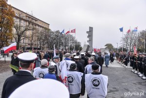 Gdynia uczciła stulecie polskiej niepodległości // fot. Przemysław Świderski