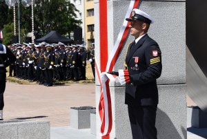 Uroczyste odsłonięcie pomnika Polski Morskiej // fot. Michał Puszczewicz