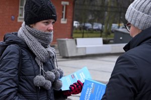 O „Gdyńskim Biznesplanie”  rozmawialiśmy m.in. ze studentami Politechniki Gdańskiej, fot. Jan Ziarnicki