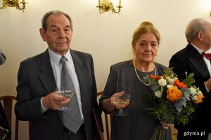 Pamiątkowe Medale za Długoletnie Pożycie Małżeńskie z rąk prezydenta Gdyni Wojciecha Szczurka odebrały kolejne gdyńskie pary // fot. Paweł Kukla
