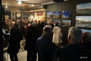 Finisaż wystawy odbył się w Galerii Gdyńskiego Centrum Filmowego (fot. Magdalena Starnawska)