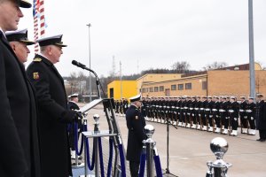 Zmiana na stanowisku Komendanta Portu Wojennego w Gdyni, fot. Lechosław Dzierżak