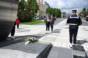 Gdyńskie obchody Międzynarodowego Dnia Uczestników Misji Pokojowych ONZ oraz Dnia Weterana Działań Poza Granicami Państwa. Fot. Michał Puszczewicz