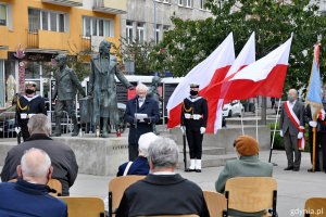 81. rocznica upamiętniająca wysiedlenia z Gdyni ludności polskiej podczas II wojny światowej // fot. Paweł Jałoszewski 