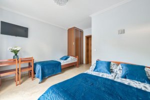 Jeden z pokoi w obiekcie Pokoje Gościnne Marzena
