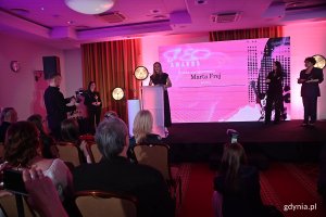 Marta Frej po otrzymaniu nagrody
