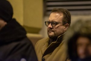 W apelu wziął udział Marek Łucyk, wiceprezydent Gdyni, fot. Dawid Linkowski 