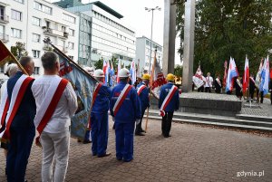 Sobotnie uroczystości pod pomnikiem, fot. Michał Puszczewicz