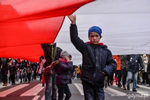 Gdynia uczciła stulecie polskiej niepodległości // fot. Przemysław Świderski