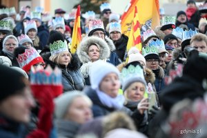 Orszak Trzech Kr&oacute;li na ulicach Gdyni 