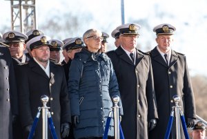 W uroczystości uczestniczyła przewodnicząca Rady Miasta Joanna Zielińska // fot. Dawid Linkowski