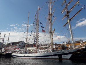 Pogoria na The Tall Ships Races 2018 w norweskim Stavanger