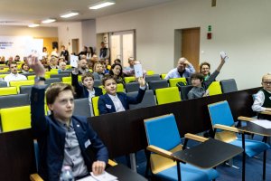 Uczestnicy konkursu (fot. Marcin Rakowski, mat. Uniwersytet WSB Merito Gdynia)