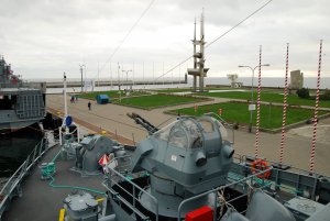 ORP Kormoran dzień przed podniesieniem bandery / fot. Dorota Nelke