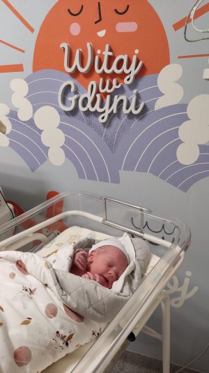 Zoja – mała gdynianka, która urodziła się 10 lutego 2022 roku // fot. Szpitale Pomorskie