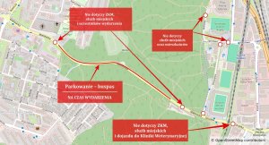 Zmiana organizacji ruchu przy Stadionie (źr&oacute;dło: ZDM Gdynia)