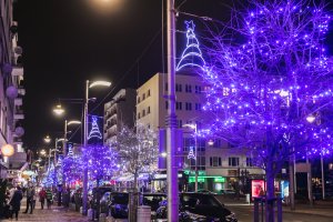 Gdynia rozbłysła na Święta tysiącami światełek // fot.Karol Stańczak