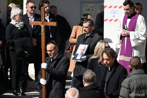 Uroczystości pogrzebowe Leszka Kopcia na Cmentarzu Łostowickim w Gdańsku (fot. Michał Puszczewicz)