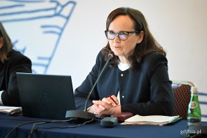 Na zdjęciu: Iwona Markesic, dyrektorka Biura Planowania Przestrzennego Miasta Gdyni (fot. Michał Puszczewicz)