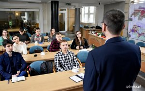 Wizyta studyjna młodzieży z Białorusi, Ukrainy i Mołdawii w Gdyni, fot. Kamil Złoch