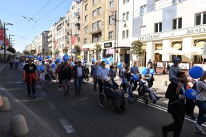 Marsz odbył się pod nazwą „Co nam w duszy gra”. W wydarzeniu wzięło udział blisko pół tysiąca osób. fot. Jan Ziarnicki