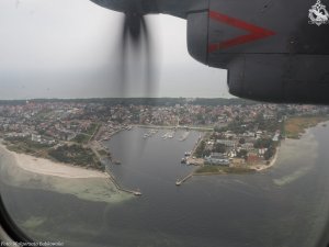 Samolot GBLMW w trakcie lotu, fot. Małgorzata Łubkowska