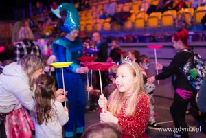 Uczestnicy balu dla dzieci