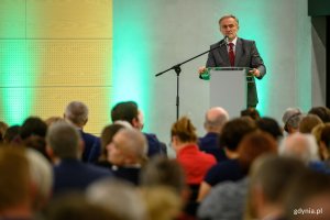 Prezydent Gdyni Wojciech Szczurek na Kongresie Smart Metropolia 2019 // fot. Dawid Linkowski