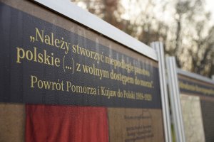 Otwarcie wystawy „Należy stworzyć niepodległe państwo polskie (…) z wolnym dostępem do morza. Powrót Pomorza i Kujaw do Polski 1918-1920”, fot. Kamil Złoch