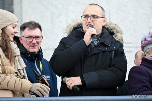 Emil Rojek, wicewojewoda pomorski podczas przem&oacute;wienia