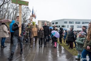 Sadzenie drzew na Kamiennej Górze 