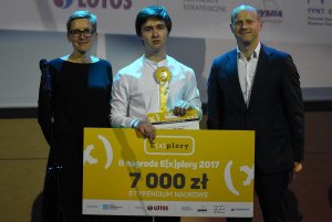Gala Konkursu Naukowego E(x)plory 2017 // fot. K. Stańczak