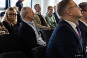 Czesław Boguszewicz. Konferencja European Healthy Stadia Network zorganizowana przez Arkę Gdynia, Gdański Uniwersytet Medyczny i Gdyńskie Centrum Zdrowia (fot. Kamil Złoch)