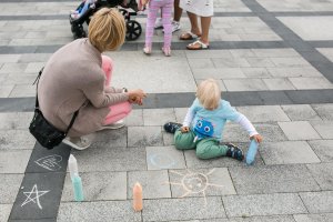 Piknik rodzinny w dzielnicy Chwarzno-Wiczlino podczas zawodów Ironman 2017 // fot. K. Stańczak