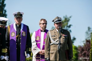Ceremonia pożegnania admirała floty Ryszarda Łukasika, fot. Karol Stańczak 