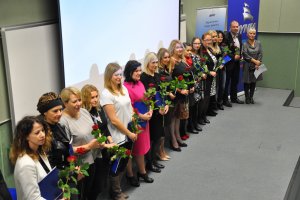 Pracownicy gdyńskiego MOPS nagrodzeni w dniu swojego święta // fot. Magdalena Czernek