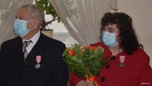 Pary, które otrzymały Medale za Długoletnie Pożycie Małżeńskie w USC w dniu 4 marca, fot. Michał Kozłowski
