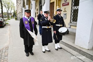 Asysta honorowa Garnizonu Marynarki Wojennej w Gdyni, fot. Michał Sałata