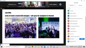 Warsztat online w ramach Sieci Miast Uczących Się UNESCO, współorganizowany przez Gdynię. Prezentacja Muzeum Emigracji w Gdyni // mat Laboratorium Innowacji Społecznych