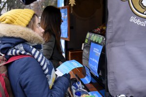 O „Gdyńskim Biznesplanie”  rozmawialiśmy m.in. ze studentami Politechniki Gdańskiej, fot. Jan Ziarnicki