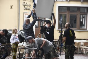 Janusz Gajos, Marta Nieradkiewicz i Mateusz Kościukiewicz to gwiazdy nowej produkcji Jacka Bromskiego, fot. Jan Ziarnicki