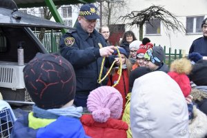 O pracy EkoPatrolu opowiadał Leonard Wawrzyniak, rzecznik prasowy Straży Miejskiej w Gdyni / fot. Paweł Kukla